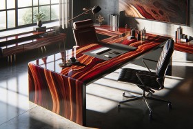 Cocobolo Desk - Environmentally Friendly Alternatives