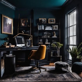 Dark Academia Office Design; Top 4 Questions Answered!
