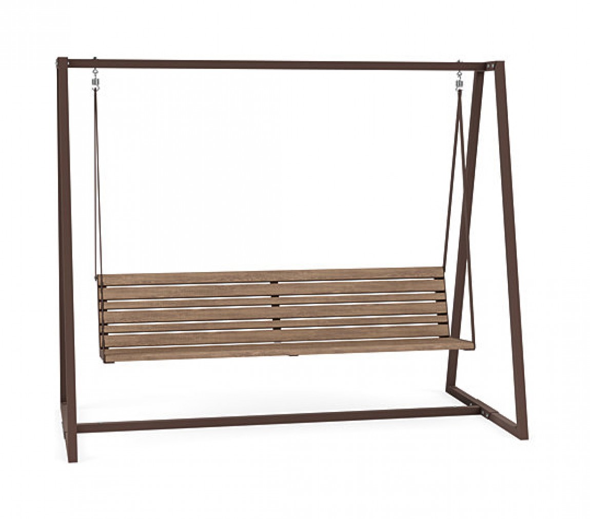 outdoor bench swing