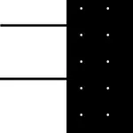 White and Black Color