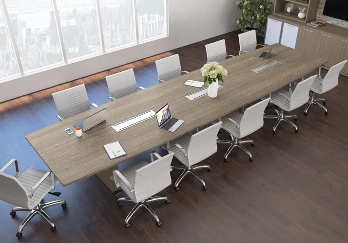 Boat Shaped Conference Table