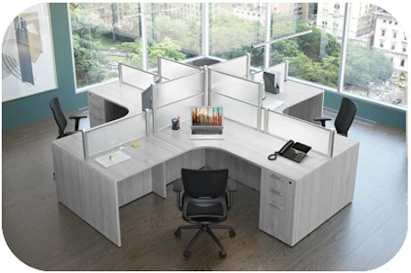 4 Person Desks