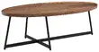 Contemporary Oval Coffee Table