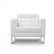 White Leather Chair