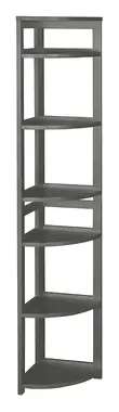 Folding Corner Bookcase