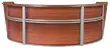 3 Person Curved Reception Desk