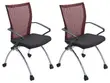 Office Nesting Chairs - 2 Pack
