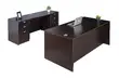 Rectangular Desk and Credenza Set