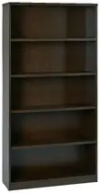 5 Shelf Bookcase Espresso