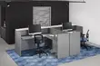 2 Person L Shaped Reception Desk