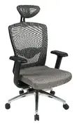 Mesh Back Office Chair with Headrest