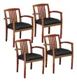 Hardwood Reception Chair - Set of Four