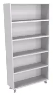 Tall White Bookcase