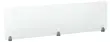 Enclaveâ„¢ Plexiglass Desk Mounted Acrylic Privacy Panel
