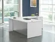 L Shaped White Desk