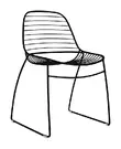 Stackable Outdoor Guest Chair