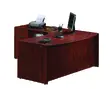 Bow Front L Shaped Desk