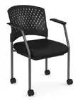 Rolling Stacking Guest Chair