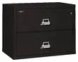 2 Drawer Lateral Fireproof File Cabinet - 38 Wide