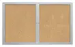 Enclosed Bulletin Board - 48 x 36