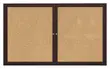 Enclosed Bulletin Board - 60 x 36