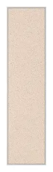Fabric Bulletin Board with White Frame - 12 x 36