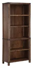 Metal Wood Bookcase