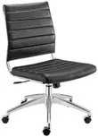 Modern Low Back Armless Office Chair