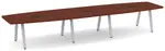 Modern Boat Shaped Conference Table