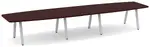 Modern Boat Shaped Conference Table