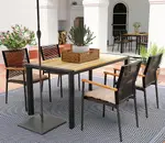 Contemporary Teak Table
