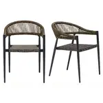 Modern Coastal Armchair - Set of 2