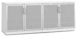 Office Storage Credenza with Glass Doors