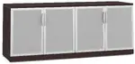 Office Storage Credenza with Glass Doors