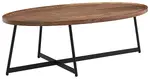 Contemporary Oval Coffee Table 
