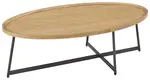 Contemporary Oval Coffee Table 