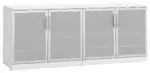 Office Storage Credenza with Glass Doors
