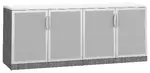 Office Storage Credenza with Glass Doors