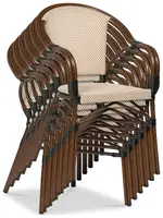 European Outdoor Bistro Chair - Set of 2