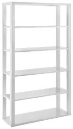 Modern Glossy Shelving - Wide