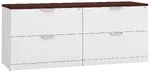 Double Lateral File Credenza