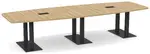 Modern Boat Shaped Conference Table