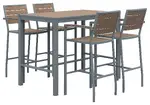 Bar Height Patio Table with Chairs