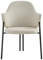 Retro Modern Flared Guest Chair