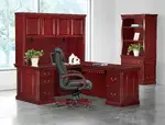 Executive Desk Set with Storage and Chair