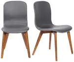 Mid-Century Modern Contour Chair - Set of 2