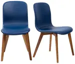 Mid-Century Modern Contour Chair - Set of 2