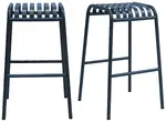 Modern Metal Stool - Set of 2