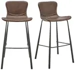 Modern Industrial Bar Stool - Set of 2