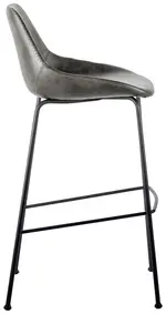 Mid-Century Contour Bar Stool - Set of 2